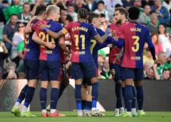 برشلونة يفوز على سيلتا فيغو بأربعة أهداف مقابل ثلاثة في الدوري الإسباني