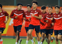 منتخب شباب العراق يواجه فريق دهوك في اربيل