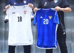 بالطقم الابيض .. المنتخب الوطني يواجه الكويت غداً
