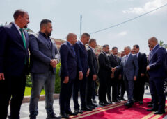 رئيس الجمهورية يصل الى ديالى