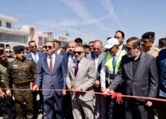 محافظ صلاح الدين يفتتح مجسر الطوز الرابط بين ممرّي طريق بغداد ـ كركوك