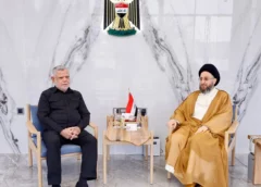 الحكيم للعامري: ضرورة حماية جميع أطياف الشعب السوري