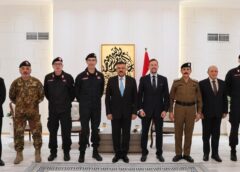 وزير الداخلية يبحث آفاق التعاون مع نائب القائد العام لقوات الـ(كارابينييري)