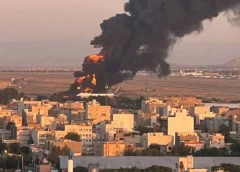 انفجار في مدينة مشهد المقدسة
