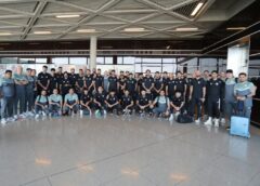 بعثة المنتخب الوطني تصل مطار عمّان الدولي