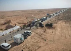 أول قافلة من الحجاج الإيرانيين تدخل العراق براً